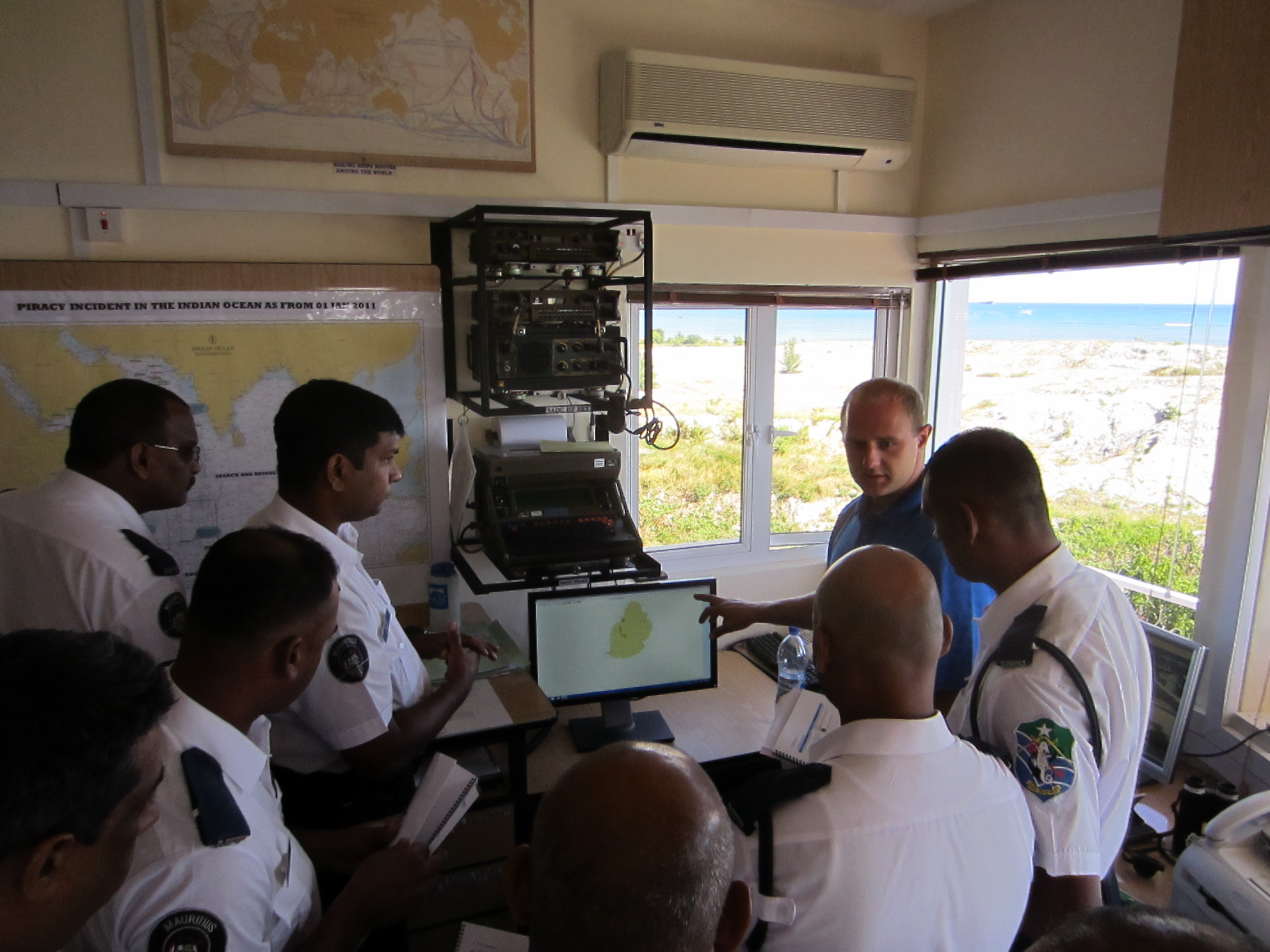 Training sessions on Coastal Surveillance system and Border control system