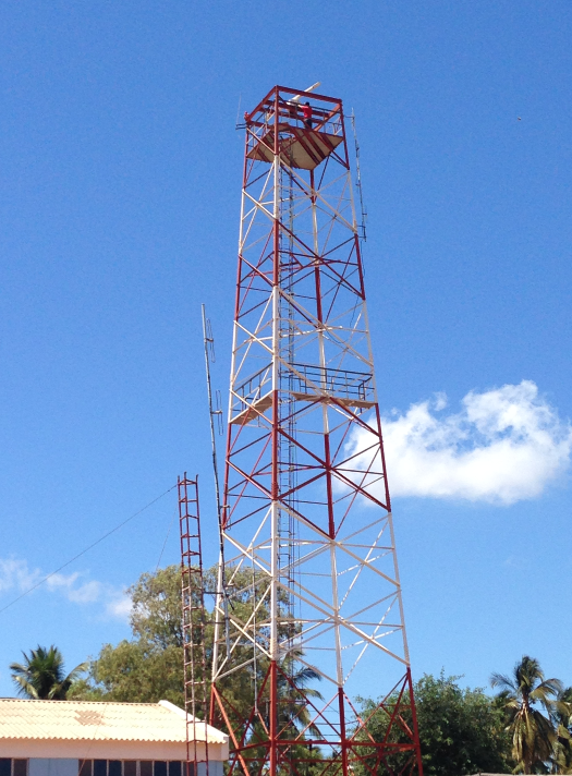 radar tower border and coastal surveillance system