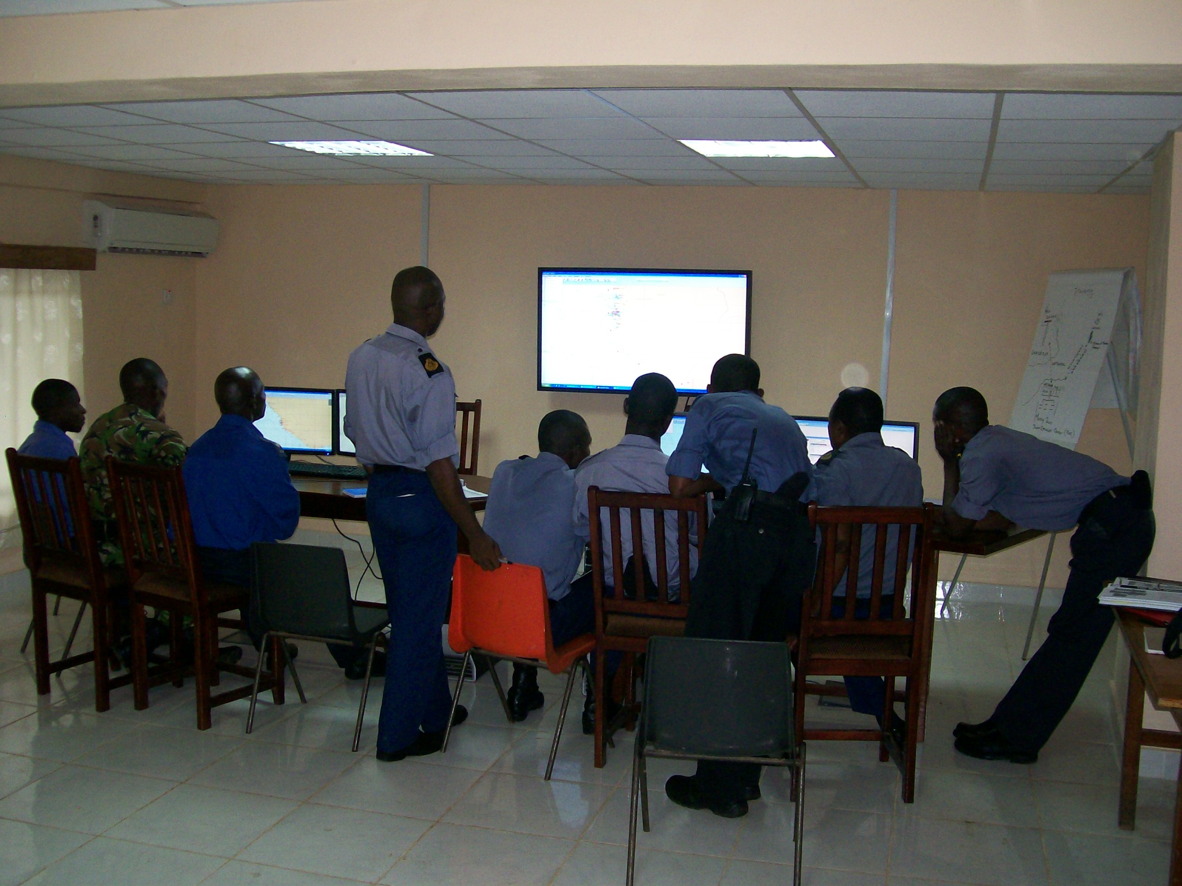 Training sessions on Coastal Surveillance system and Border control system